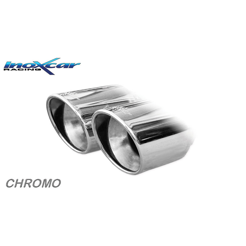 100% Inox Double sport exhaust  Audi S3 (8V) 2.0 TFSI 300hp 2013- 2x80mm X-Race