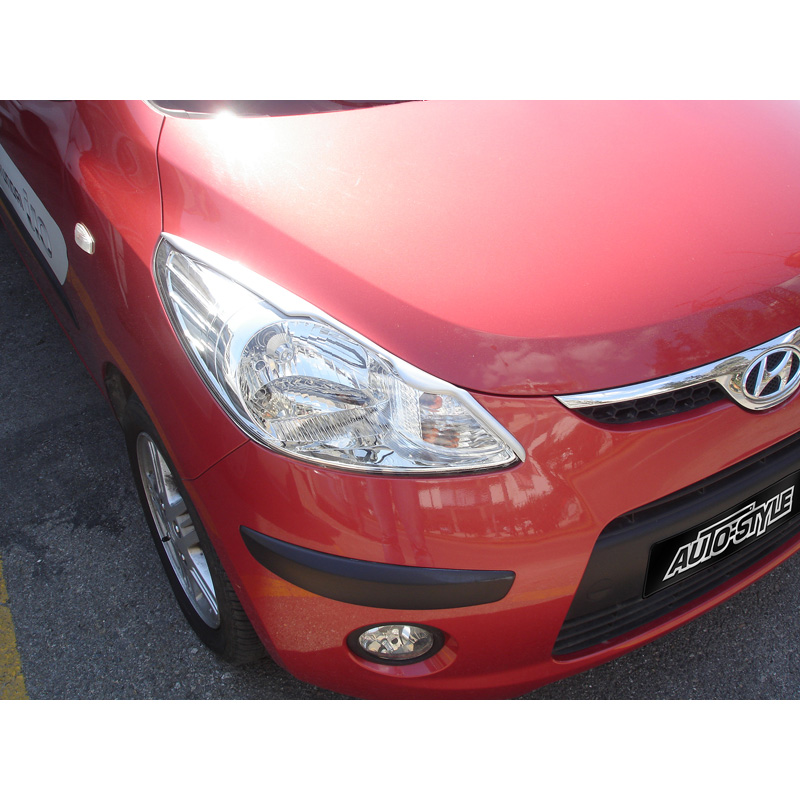 Head Light Spoilers  Hyundai i10 2008-2013 (ABS)