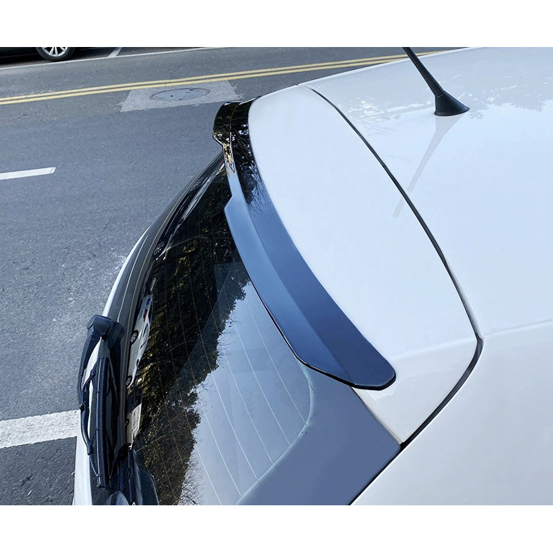 Roof spoiler (Spoiler Cap)  Volkswagen Polo 6R/6C 2009-2017 (ABS Glossy Black)