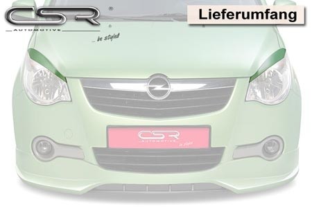 Headlightspoilers Opel Agila B