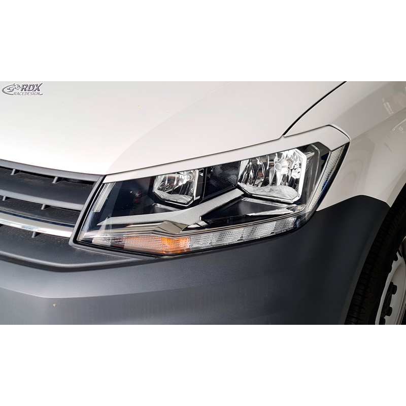 Head light spoilers  Volkswagen Caddy IV 2015-2020 (ABS)
