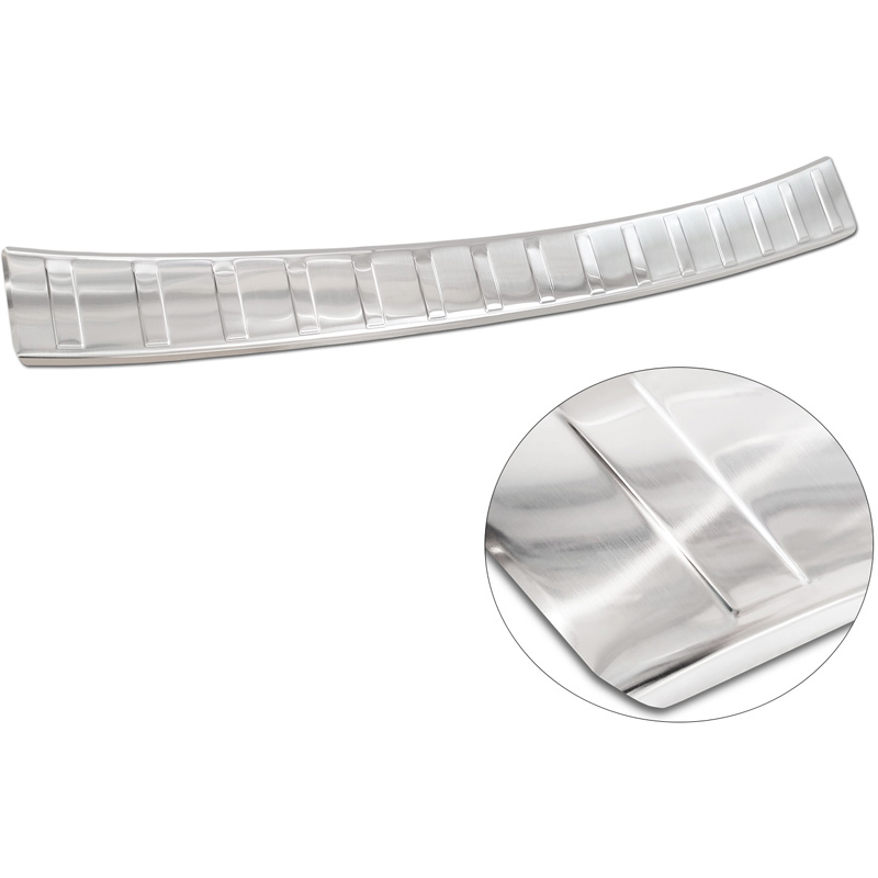 Stainless Steel Rear bumper protector  Toyota Aygo X 2022- 'Ribs'