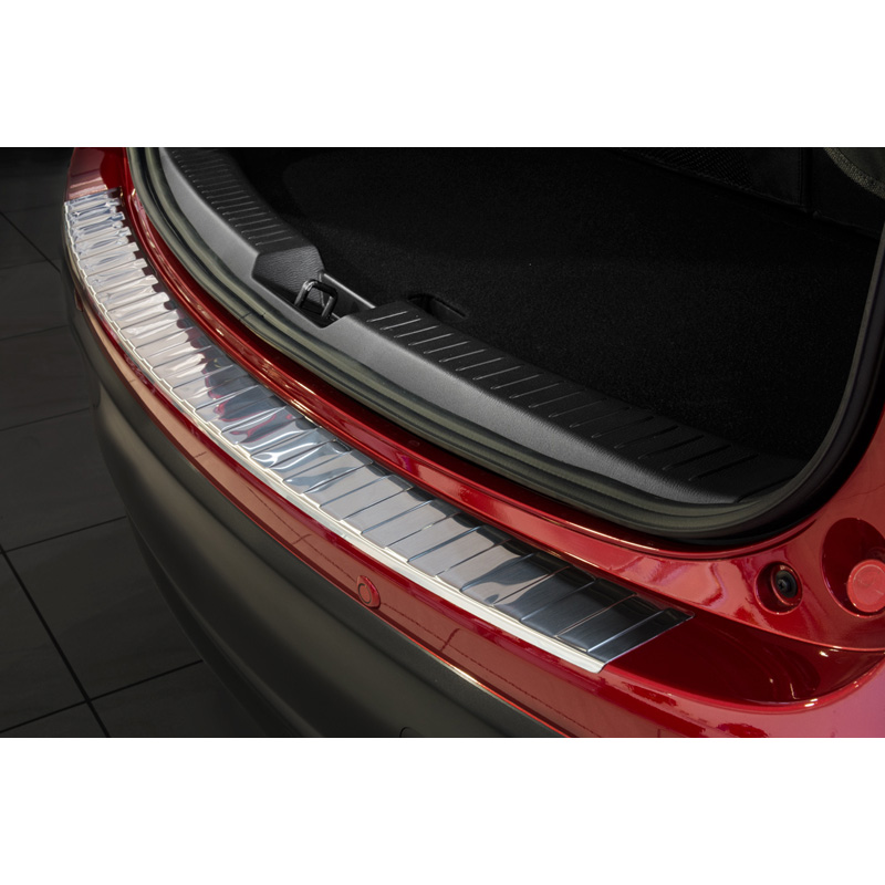 Stainless Steel Rear bumper protector  Mazda CX-5 2012-2017 'Ribs'
