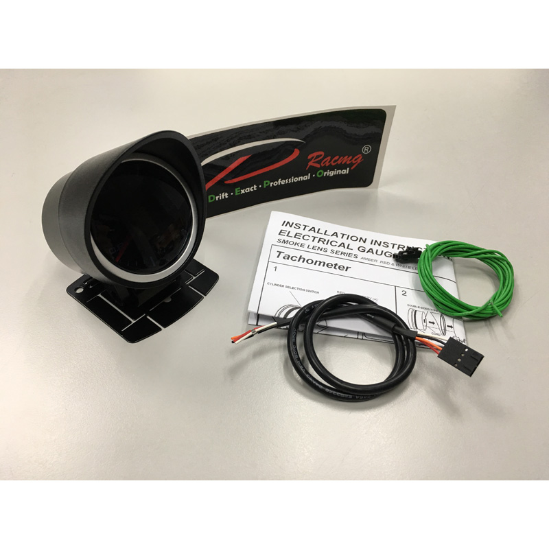 Depo Racing WA-Series Instrument/Gauge - Tacho 0-10.000rpm - 52mm