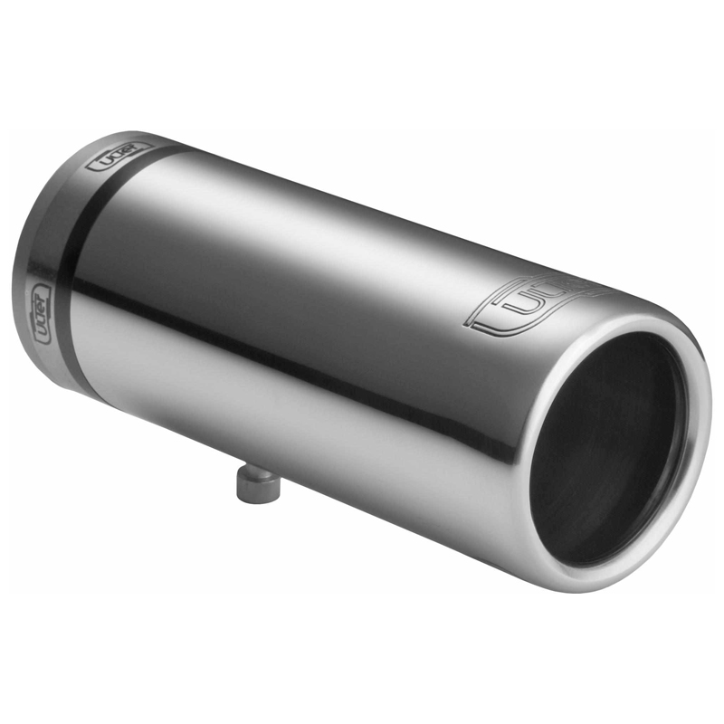Ulter Sport Exhaust finisher - Round Ø60mm - Length 150mm - Installation 30-50mm - Inox