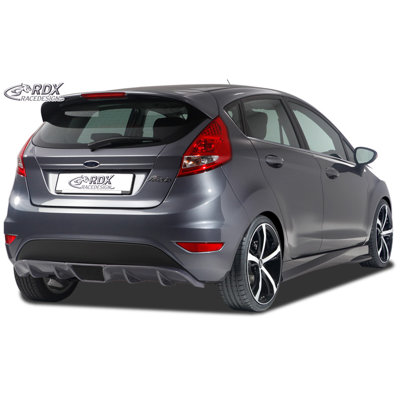 Rear bumper skirt 'Diffuser'  Ford Fiesta VII 2008-2012 & 2012- (PUR)