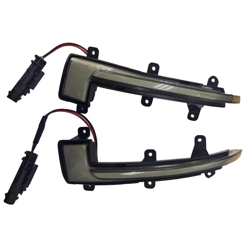 Set LED Side-Mirror Indicators  Audi TT 2006-2014 & R8 2007-2016 - Smoke - incl. Dynamic Running Light