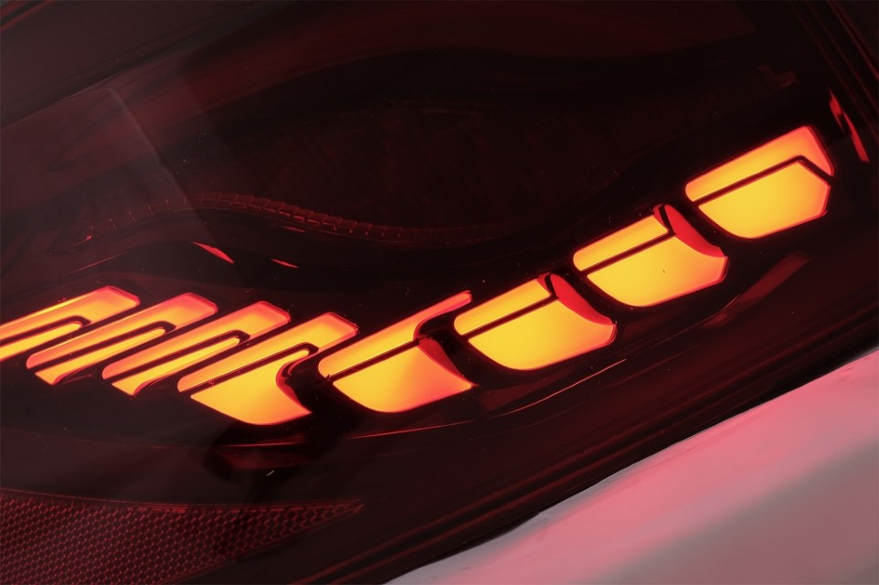 Taillights led VW Golf VI 10/08- R-look Dynamic red/Smoke