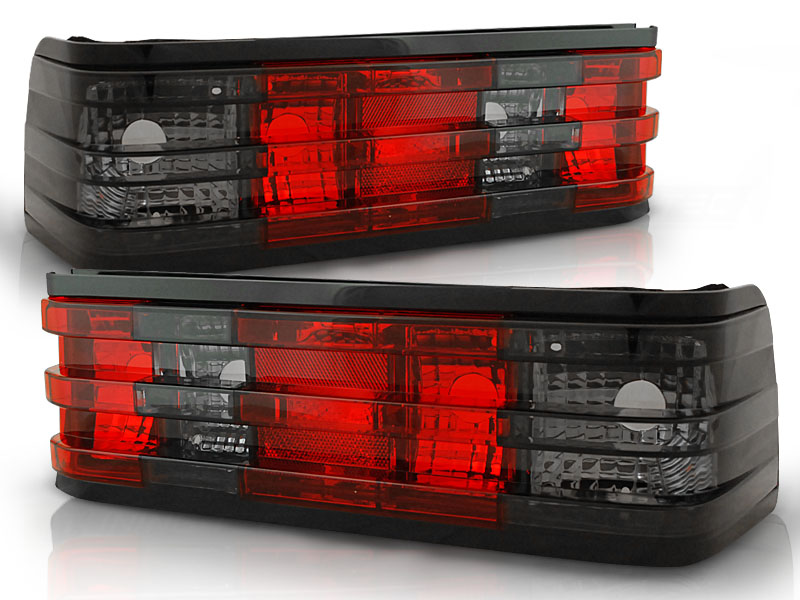 Tail Lights Mercedes W201 Red/Smoke 82-93