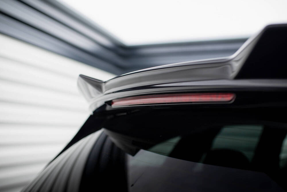Spoiler passend voor Mercedes GLC AMG Pakket X254 Maxton Glans Zwart