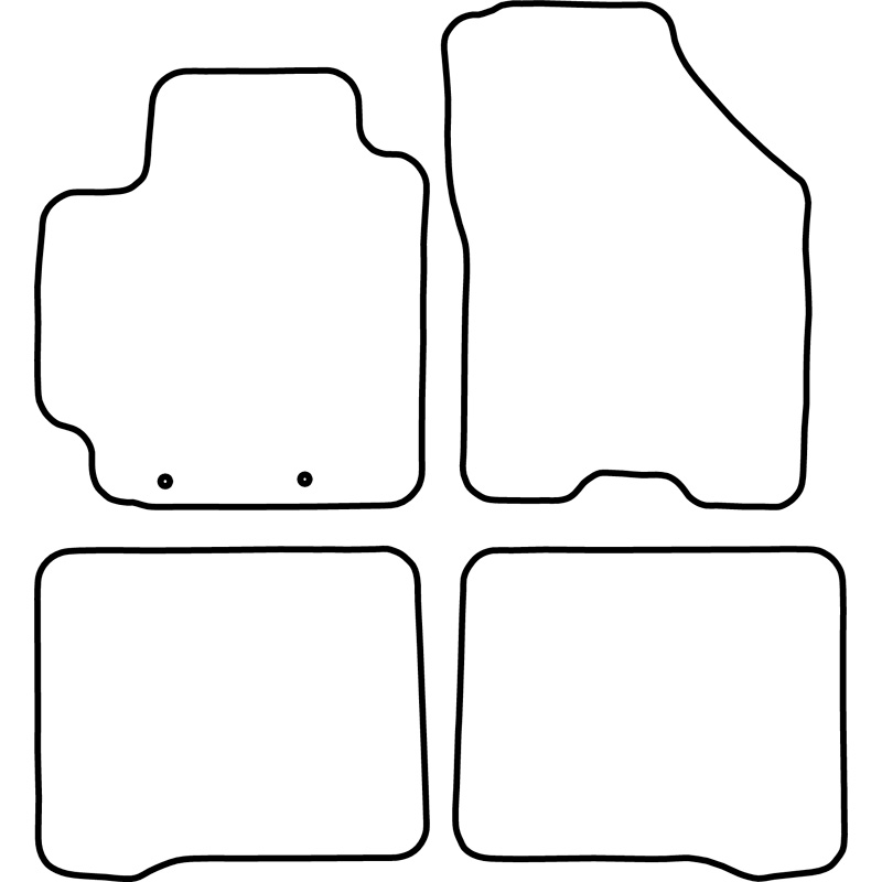 Set car mats  Suzuki Baleno 2016-