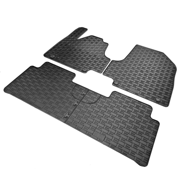 Rubber car mats set  Hyundai Ioniq 5 (NE) 2020- (3-pieces + fixing system)