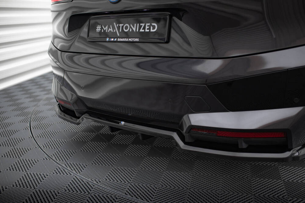 Diffuser passend voor BMW iX i20 Maxton Glans Zwart