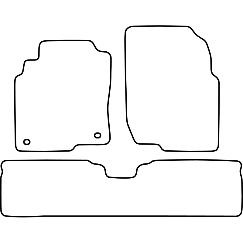 Set car mats  Nissan Almera Tino 2000-2006