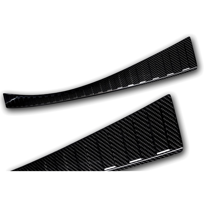 Real 3D Carbon Rear bumper protector  Mitsubishi ASX Facelift 2019- 'Ribs'