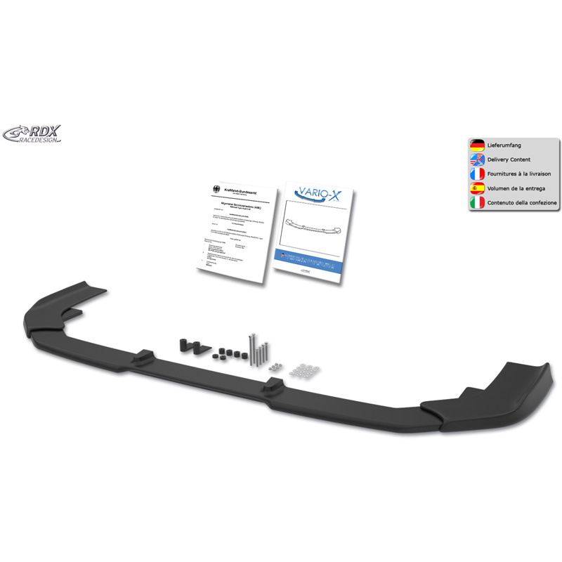 RDX Front spoiler Vario-X  Maxus (e)Deliver 9 2020- (PU)