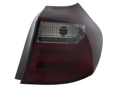 BMW E87/E81 Tube LED Taillights Red/Smoke (04-07)