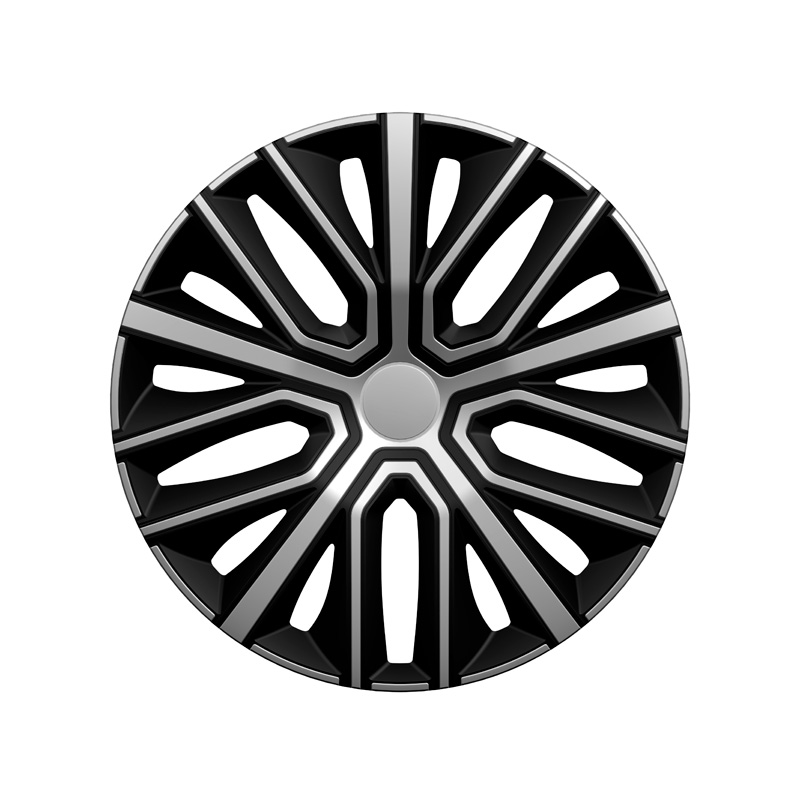 Set wheel covers Sinus 15-inch silver/black
