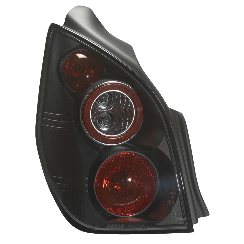 Set Tail Lights  Citroën C2 2002-2009 - JDM Black