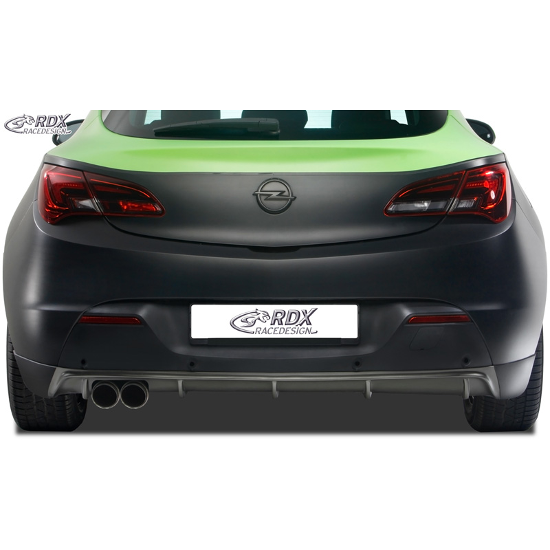 Rear bumper skirt 'Diffusor'  Opel Astra J GTC 2009-2015 excl. OPC (PUR)