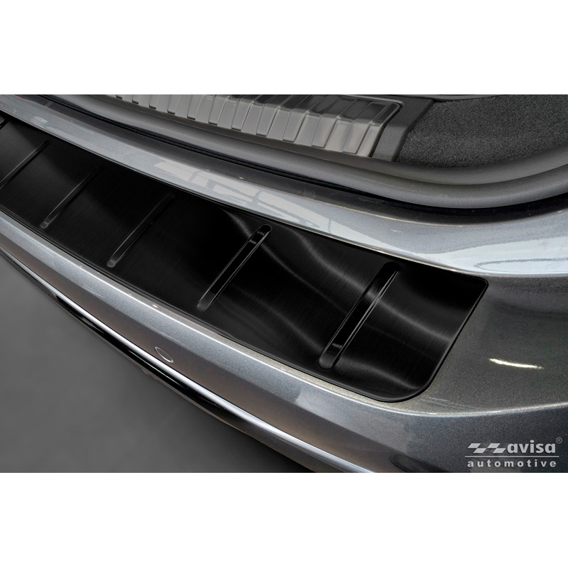 Avisa Stainless Steel Rear Bumper Protector  Audi A6 (C9) Avant S-Line 2025- - Black