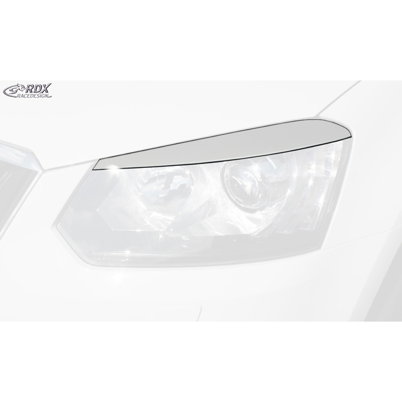 Head light spoilers  Skoda Yeti 2014- (ABS)