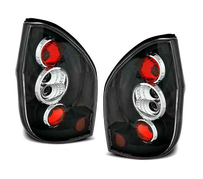 Tail Lights Opel Zafira Black