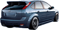 Rearbumper Ford Focus II