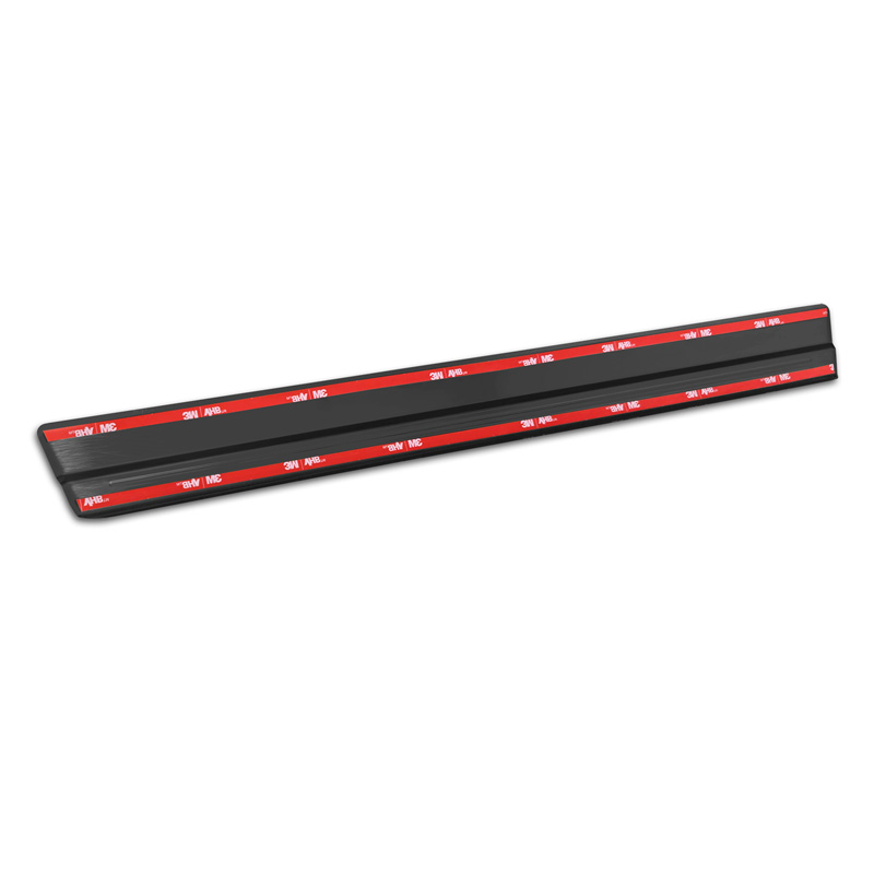 Avisa Black Inox door sill protectors  Suzuki Swift VI 2024- - 'Lines' - 4-pieces