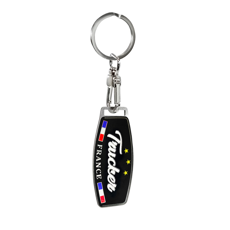 Stainless steel key chain - Trucker/France