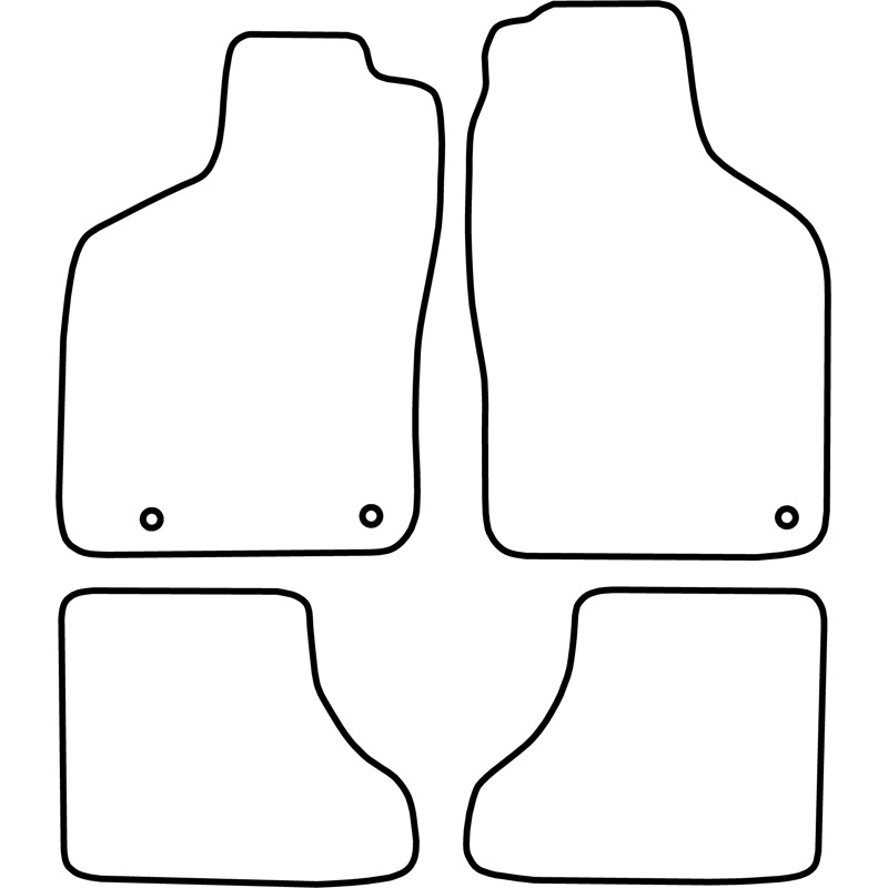 Set car mats  Saab 9-3 1998-2003