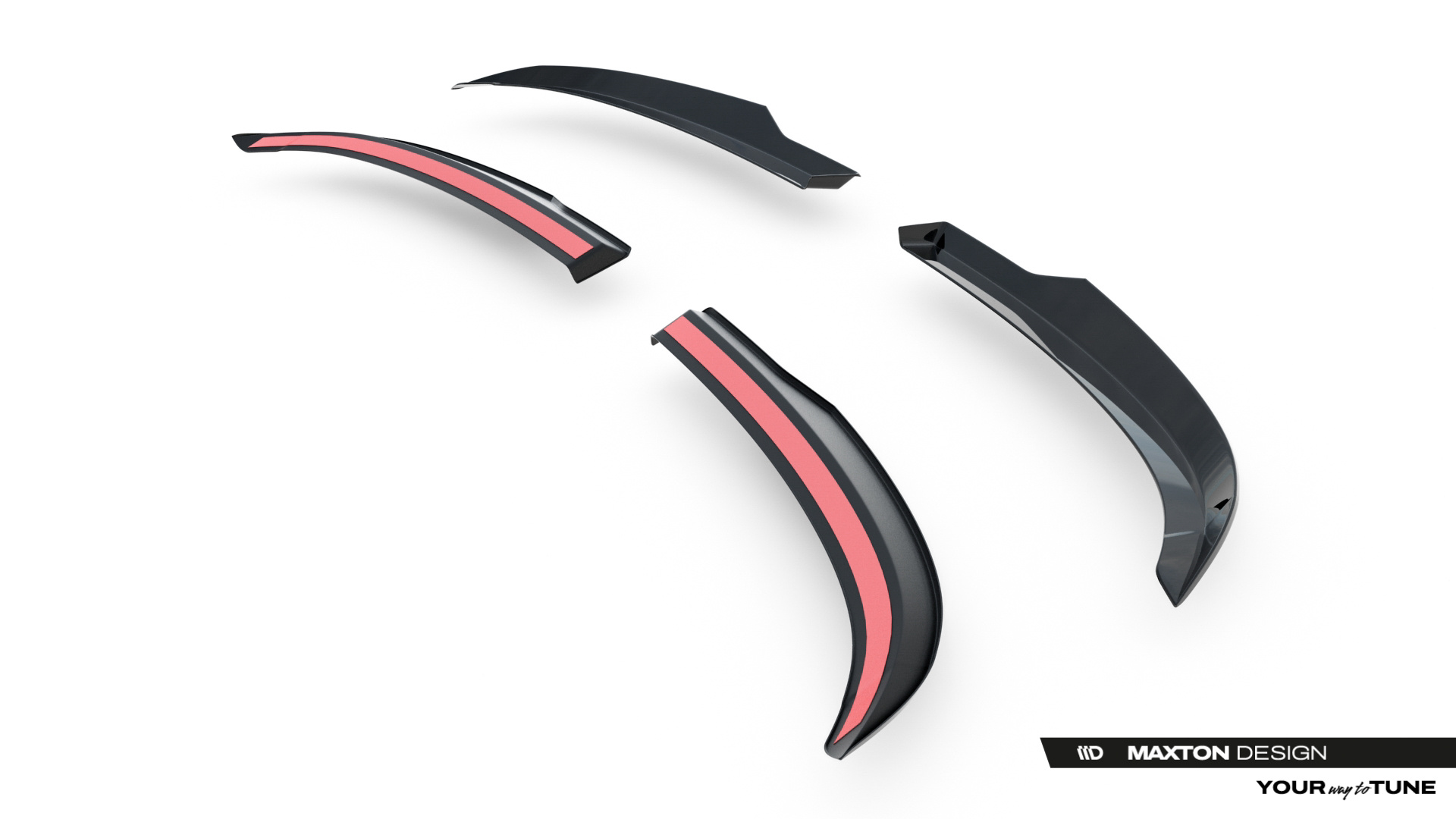 Upper Spoiler Cap Omoda 9 Mk1 Maxton Gloss Black