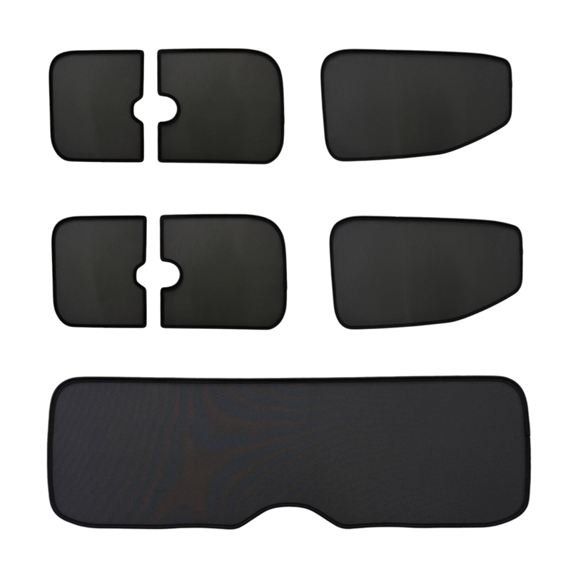 SunClip Privacy & Sun protection  Volkswagen T7 Caravelle (L1) 2024- & Ford Tourneo Custom (L1) 2023- with pop-out windows