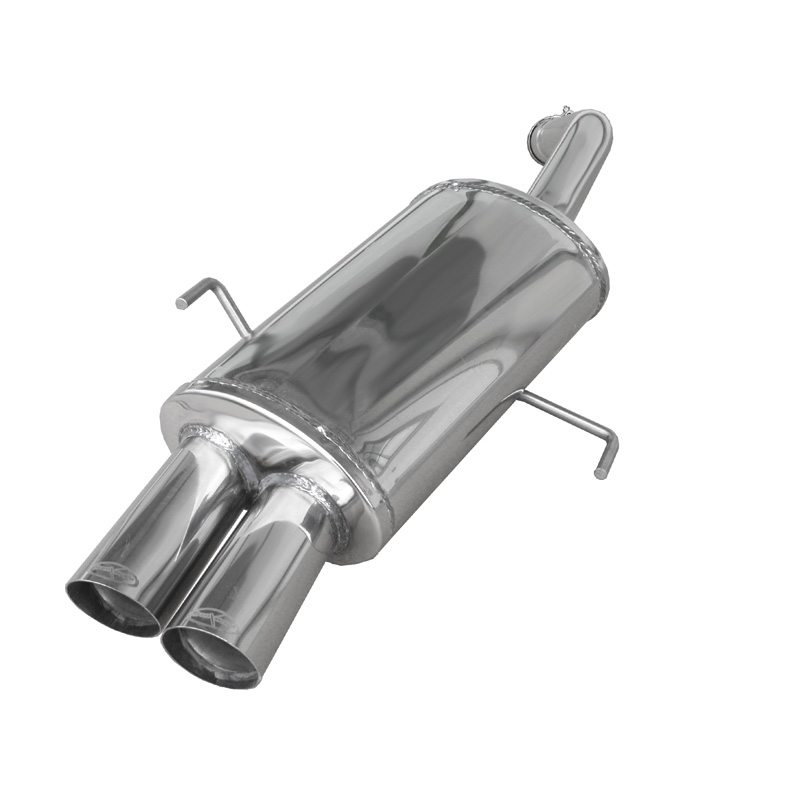 100% Inox Sport Exhaust  Alfa Romeo 156 1.9 JTD (140HP) 1997- 2x76mm Racing