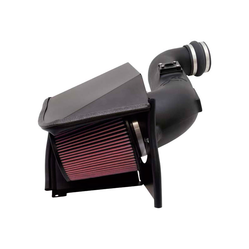 K&N Performance Air Intake Kit  Chevrolet Silverado 2500, 3500 6.6D with round filter 2005-2007 (57-3057)