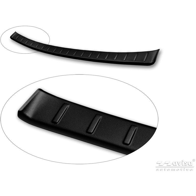 Avisa Stainless Steel Rear Bumper Protector  Toyota RAV4 VI (XA6) 2026- - Matt Black