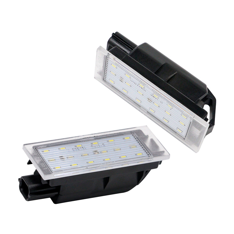 Set LED License Plate Lights  Smart ForTwo (453) 2014-