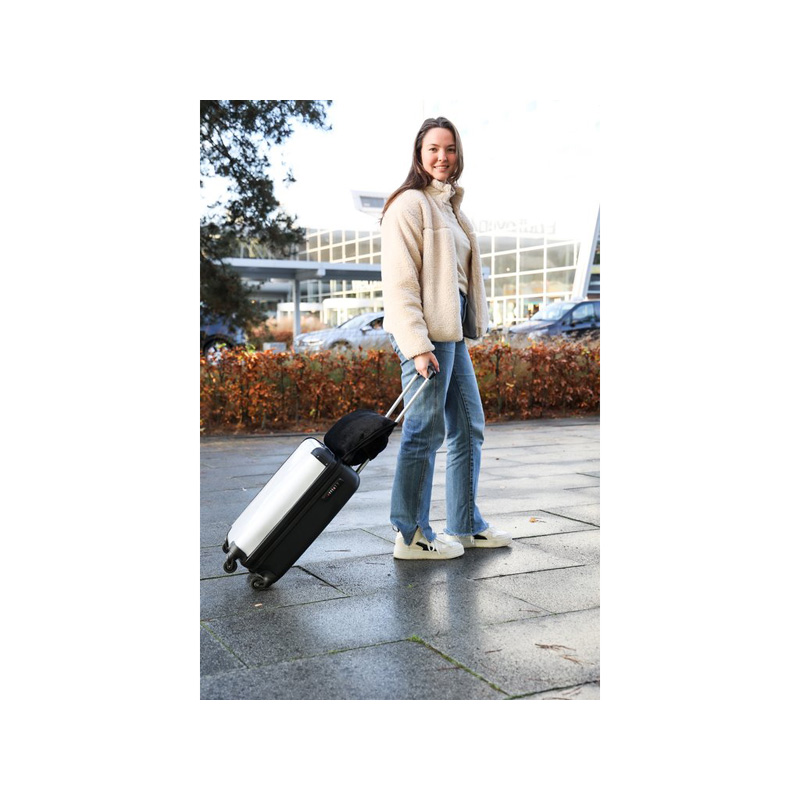 Carpoint Travel Blanket & Travel Pillow Black 2 in 1