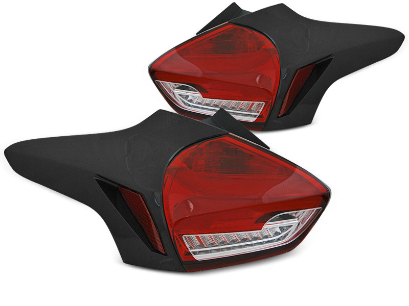 Rear Lights Ford Focus III 15-18 LED Dynamic Red