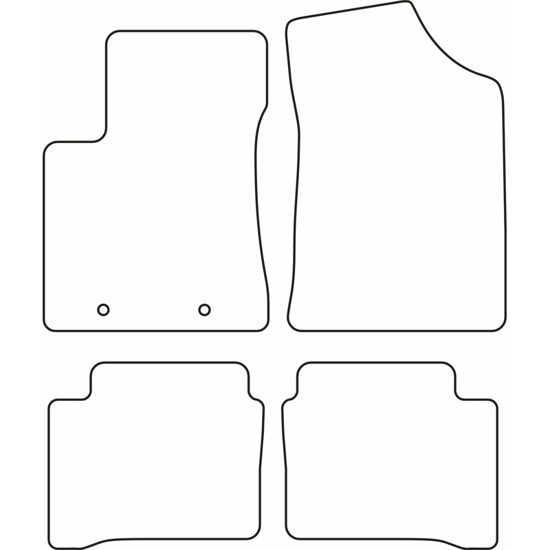Set car mats  Hyundai i10 2020-
