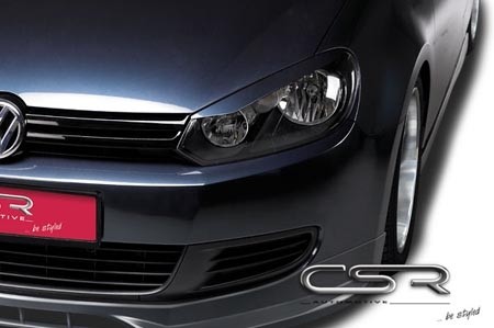 Headlightspoilers VW Golf VI