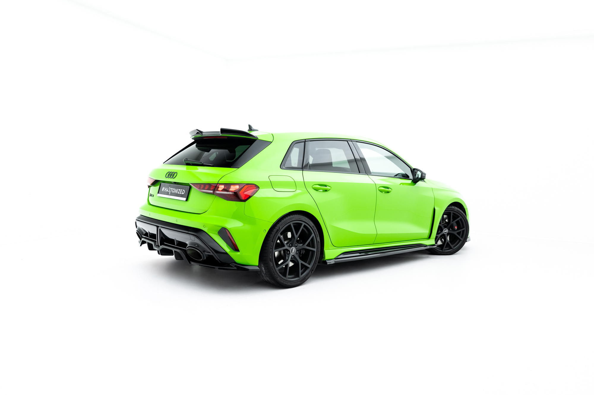 Zijskirts passend voor Audi RS3 Sportback 8Y Facelift V.1