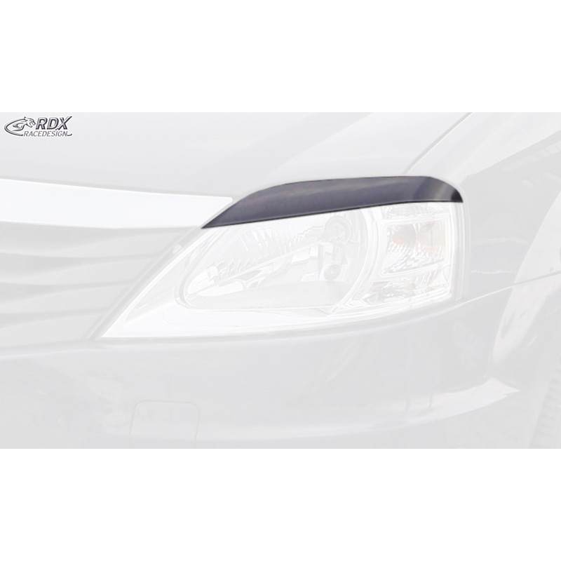 Head light spoilers  Dacia Logan 2008-2013 (ABS)