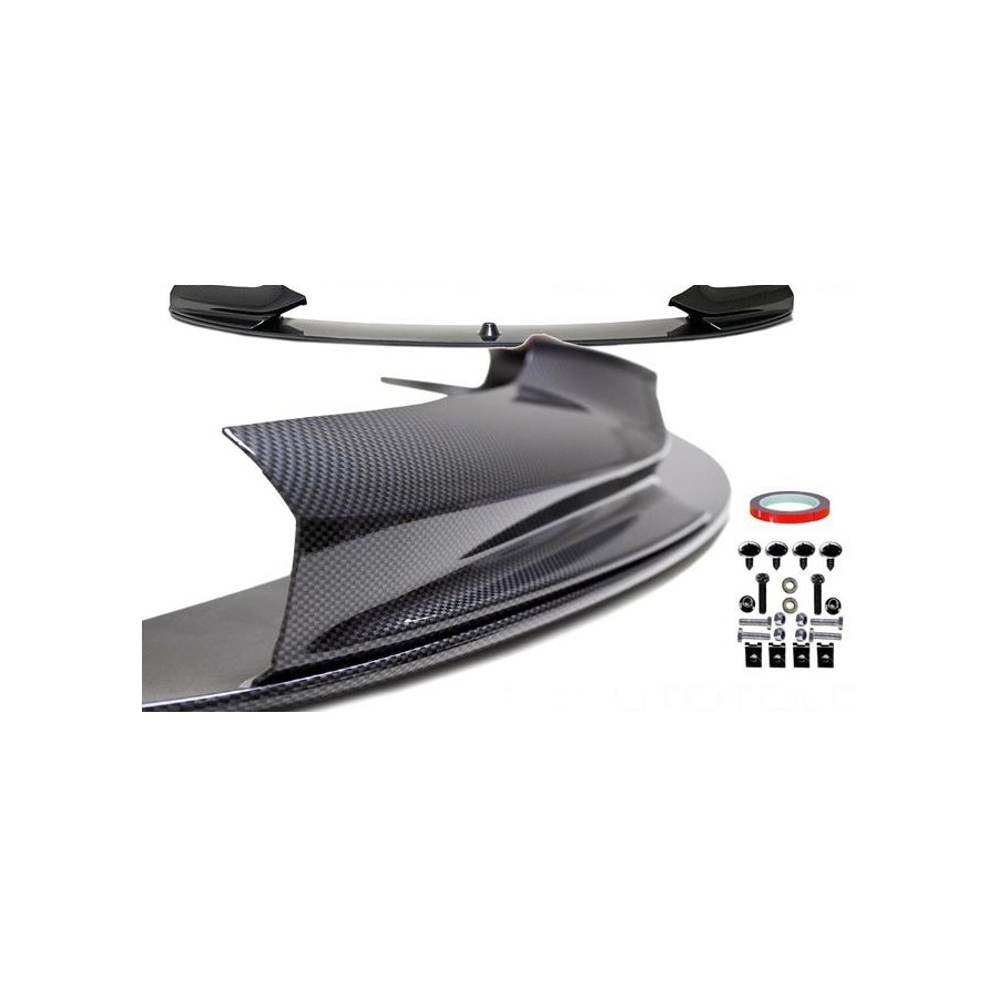 Voorspoiler passend voor BMW F10 M-Performance Carbon Look