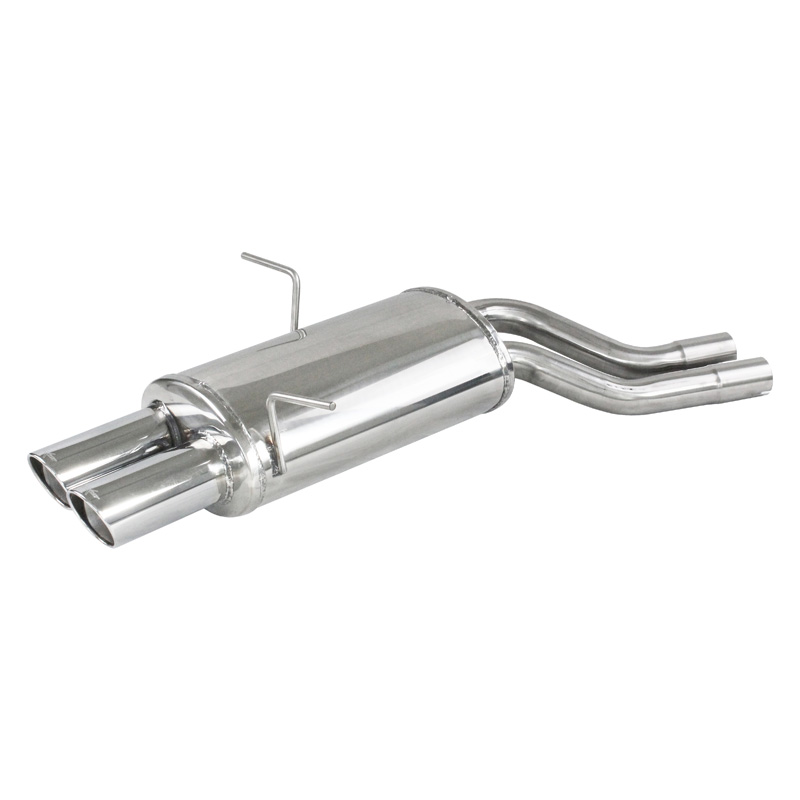 100% Inox Sport Exhaust  BMW E46 320Ci 170hp 1998- 2x80mm X-Race