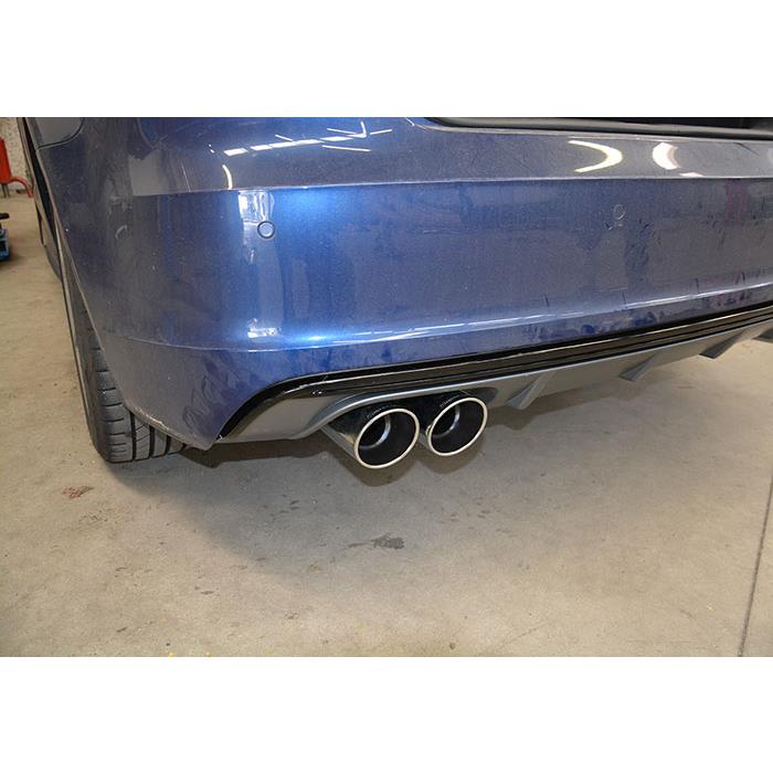 AUDI A3 8VA SPORTBACK QUATTRO Facelift 2.0 TFSi (190 Hp) 2016 Endpipe kit OO90 Right + OO90 Left