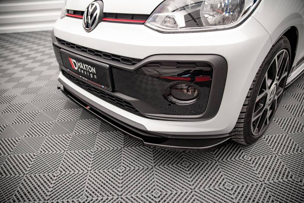 Voorspoiler passend voor VW Up! GTI Maxton Glans Zwart