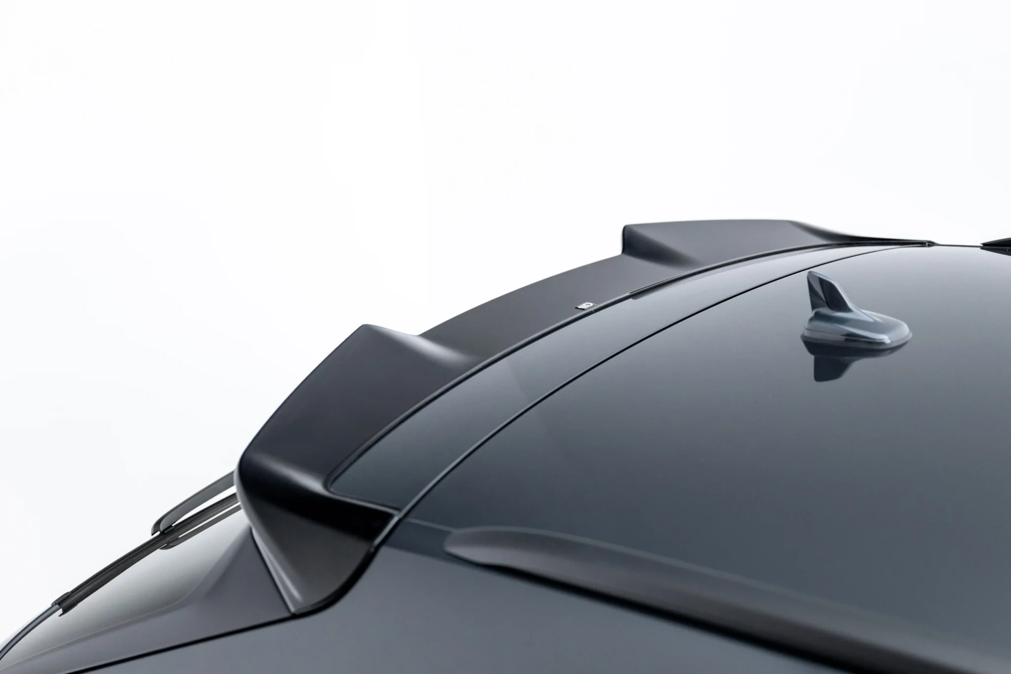 Spoiler Cap 3d Audi A6 Avant / A6 Allroad / A6 S-line Avant / S6 Avant C8 Glans Zwart