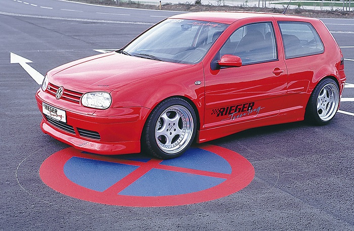 Sideskirts passend voor VW Golf IV Rieger