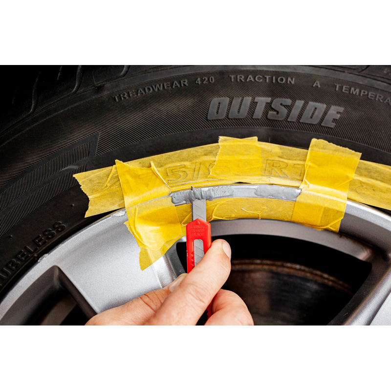 Quixx Wheel Repair Kit - for silver wheels